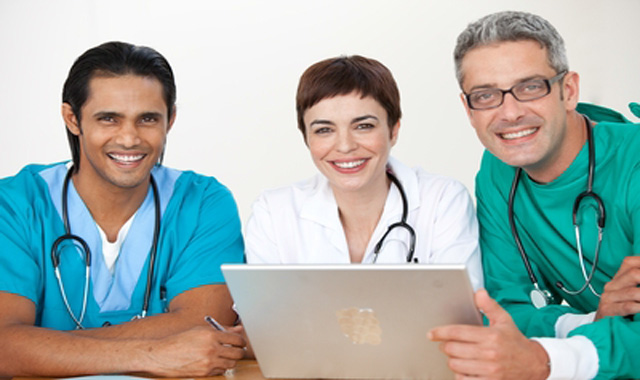 emailing healthcare providers