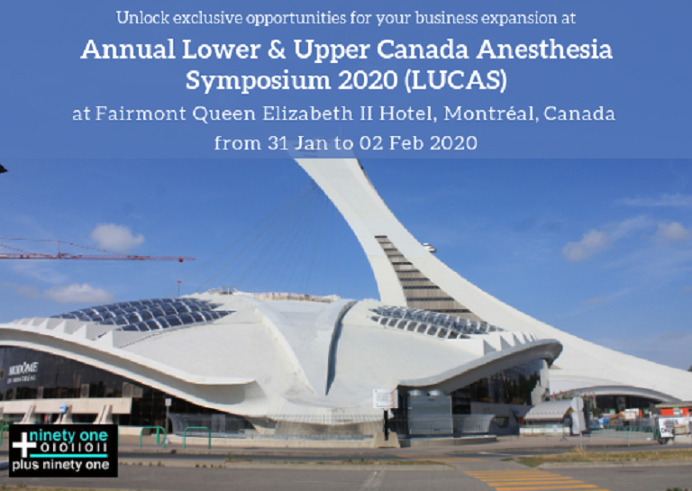 Annual Lower and Upper Canada Anesthesia Symposium 2020 (LUCAS)
