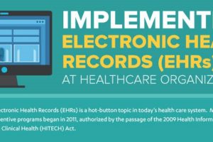  seven out of ten physicians, nearly a third of providers, electronic health records, health information exchange infographic