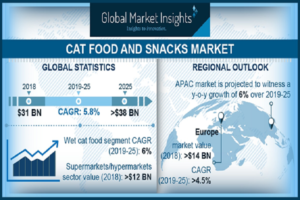 Cat Food And Snacks Market Driven By The Increasing Trend Of Humanization By The Pet Owners
