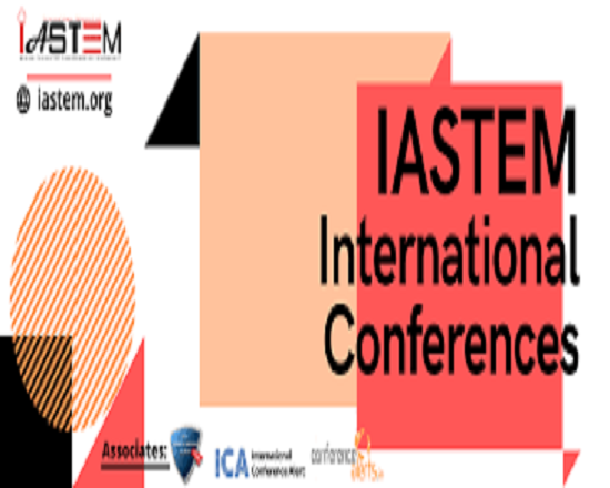 IASTEM - 868th International Conference On Medical, Biological And Pharmaceutical Sciences ICMBPS