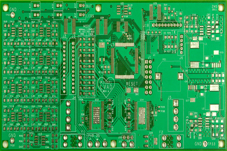 single sided printed circuit board