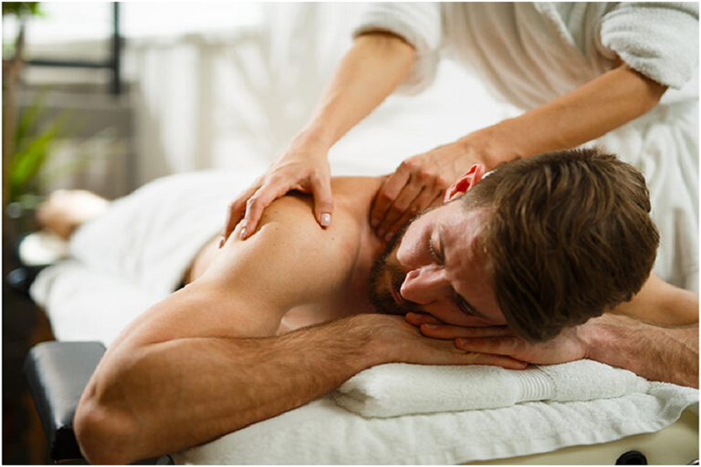 massage therapy session