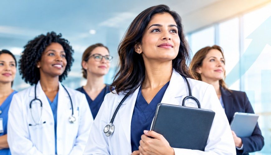 How Women in Healthcare Can Step Up to Leadership Roles Now